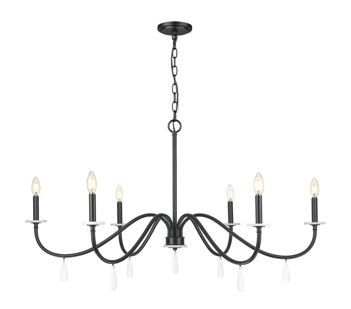 Toussant - 6 Light Chandelier