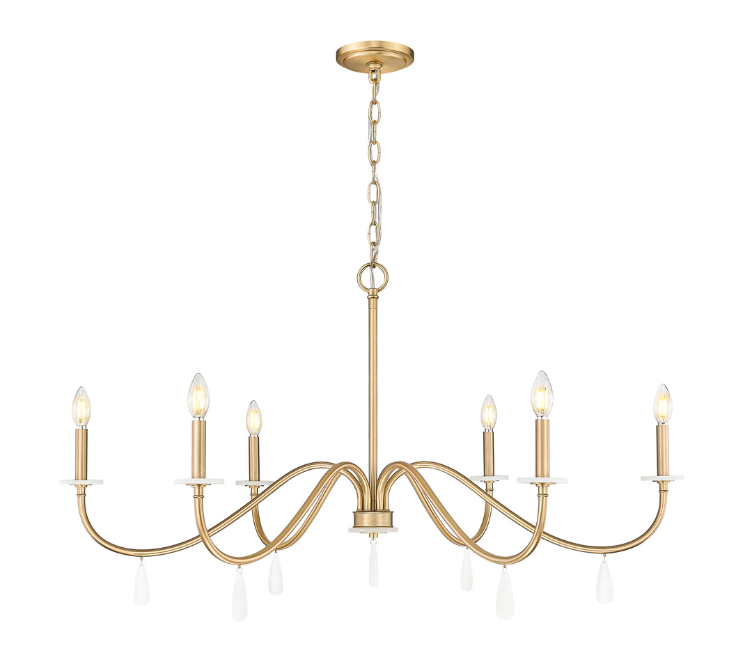 Toussant - 6 Light Chandelier