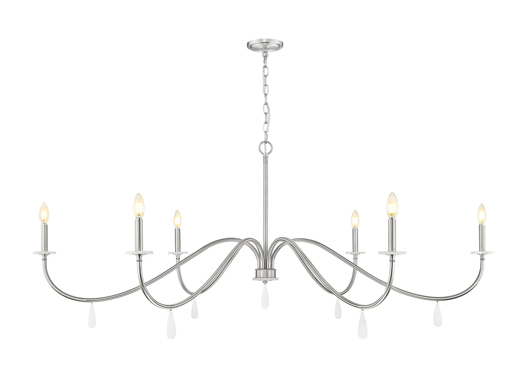 Toussant - 6 Light Chandelier