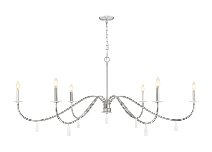 Toussant - 6 Light Chandelier