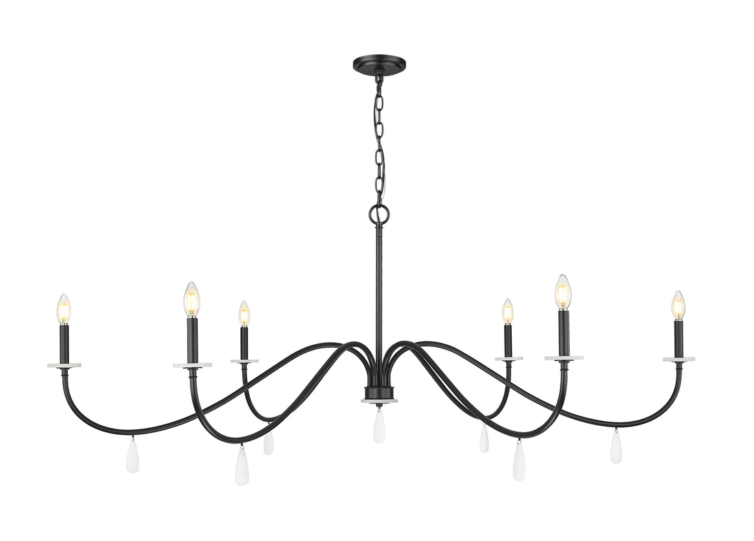 Toussant - 6 Light Chandelier