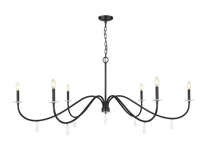 Toussant - 6 Light Chandelier