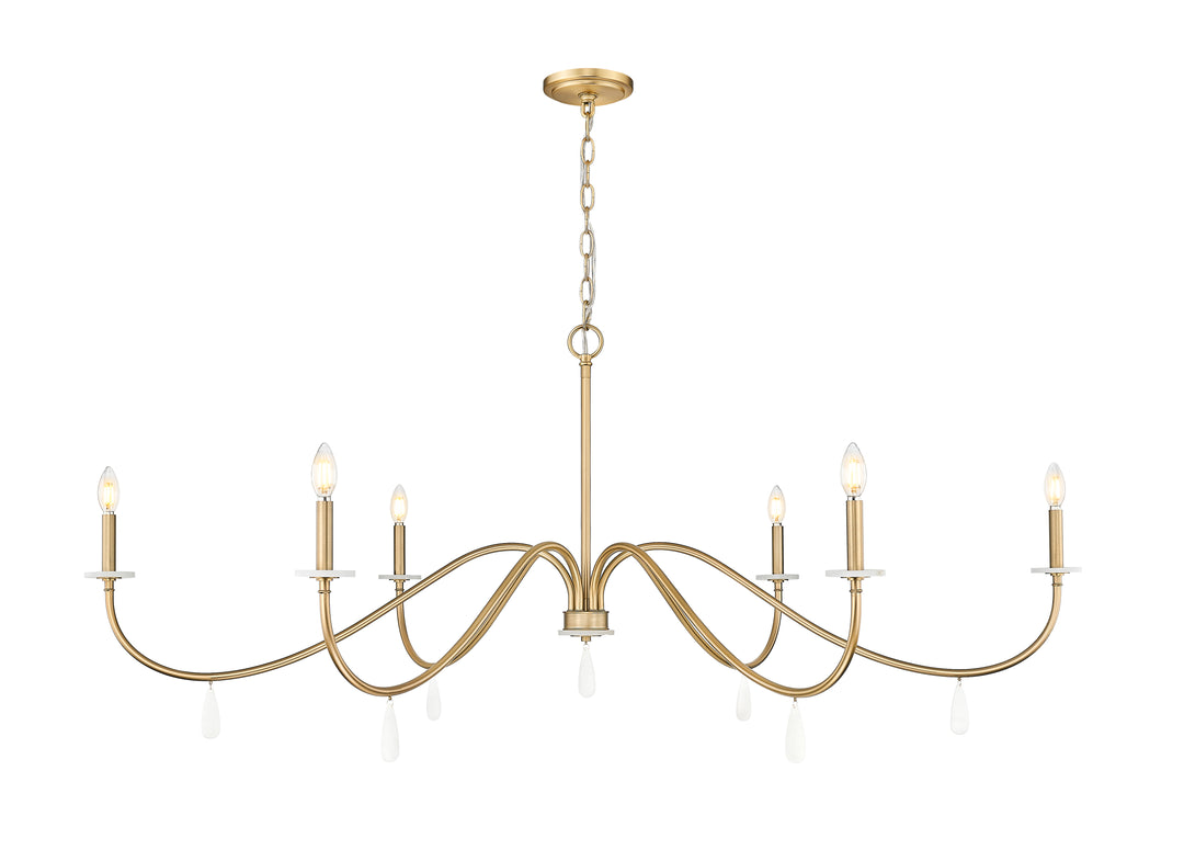 Toussant - 6 Light Chandelier