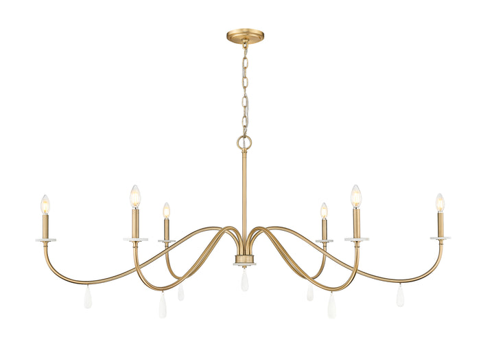 Toussant - 6 Light Chandelier