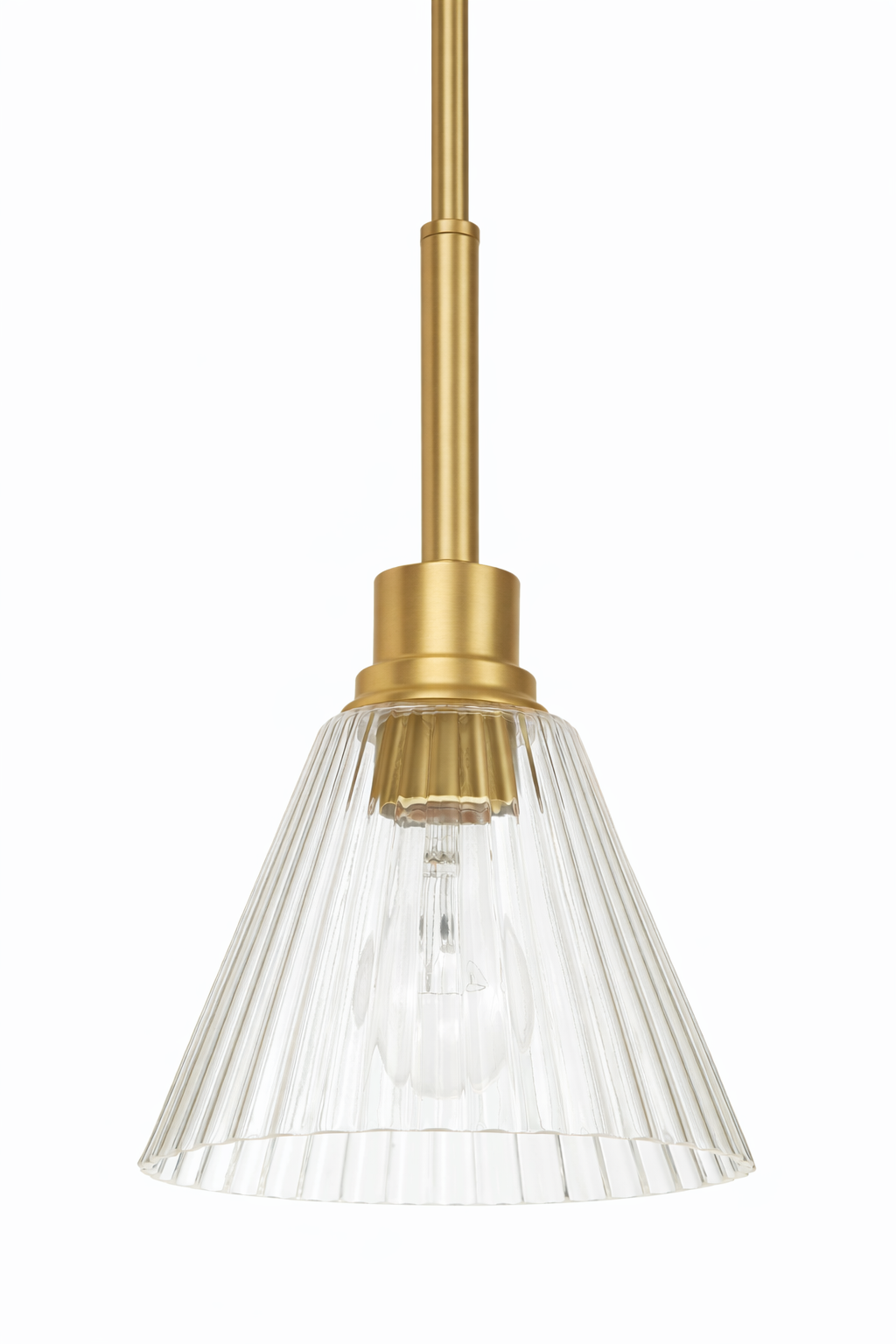 Pleated Pendant in Premium Bronze by Craftmade