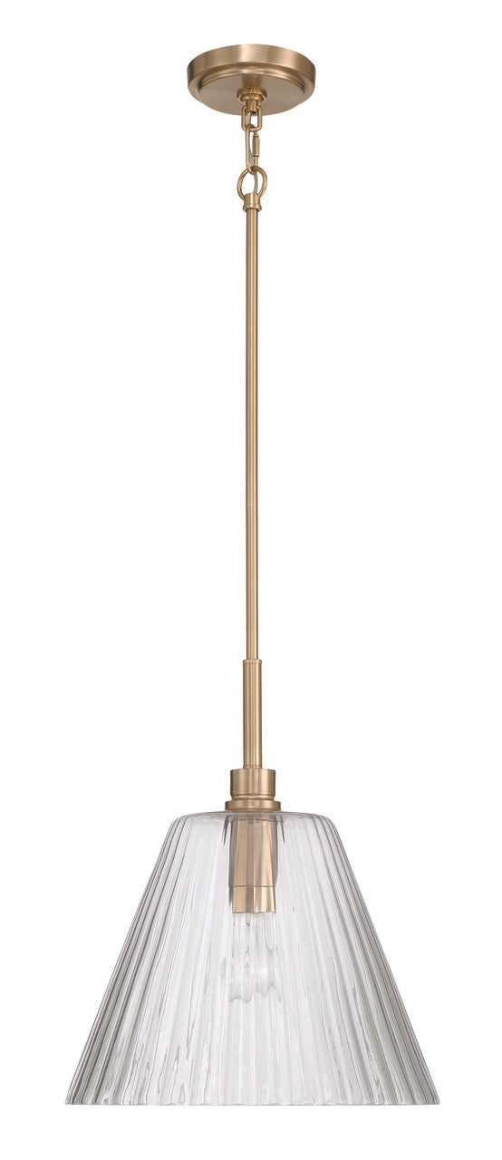 Pleated Pendant by Craftmade - view 5