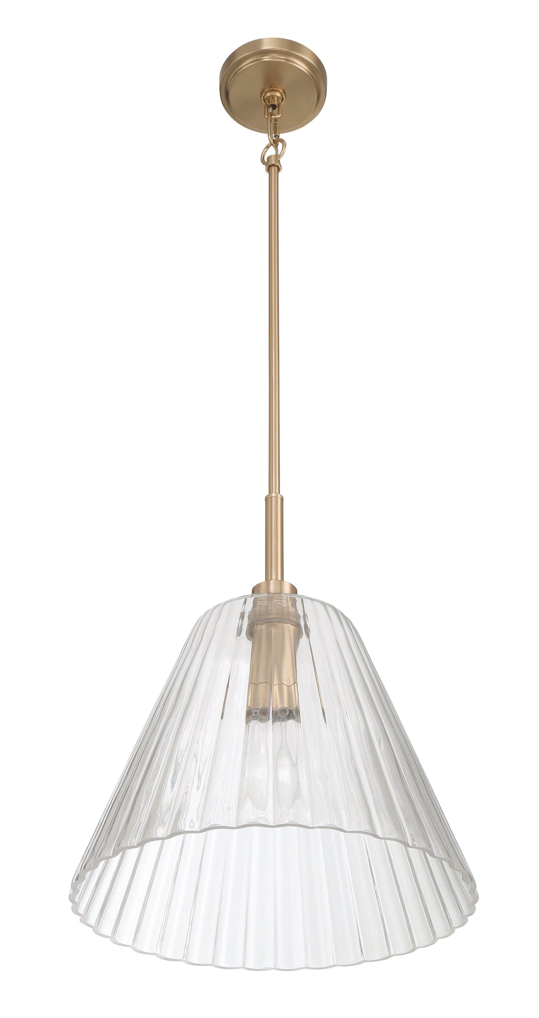 Pleated Pendant by Craftmade - view 6