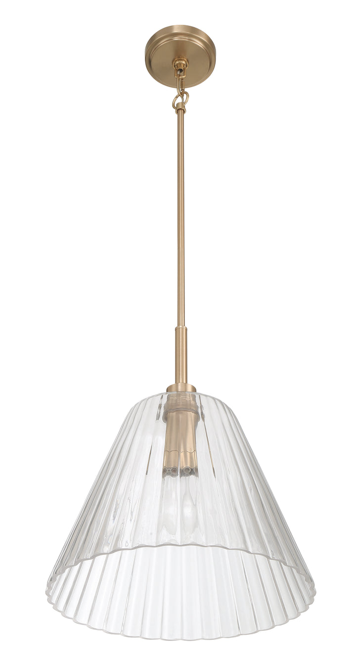 Pleated Pendant by Craftmade - view 6