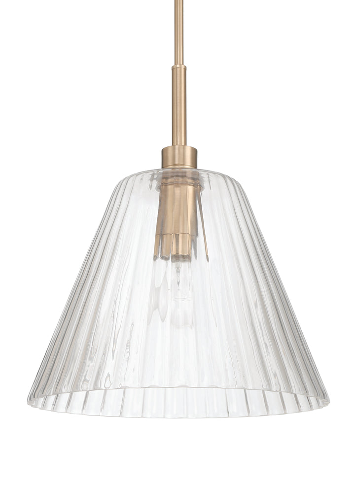 Pleated Pendant by Craftmade - view 7
