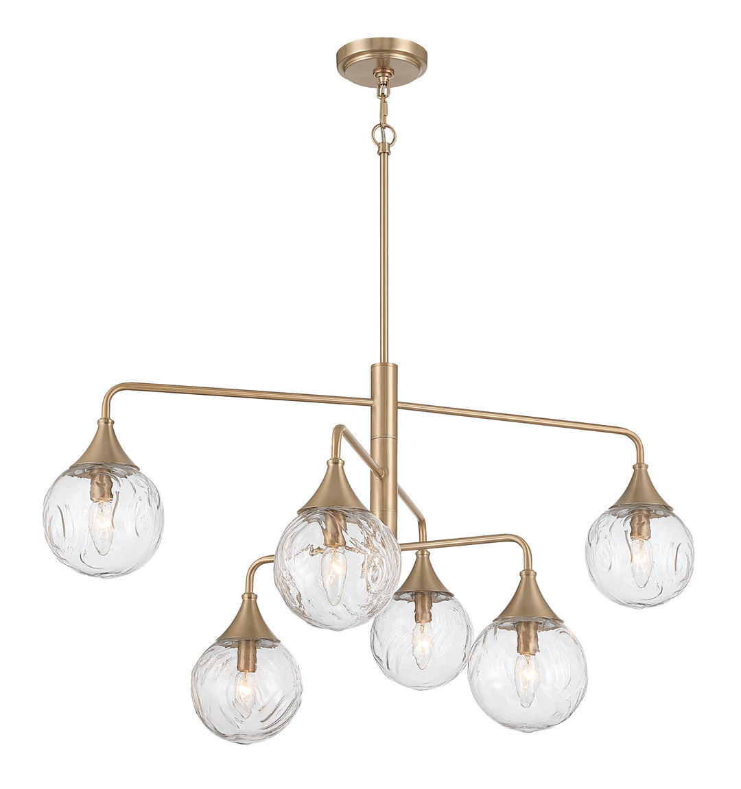 Reflection 6-Light Chandelier by Craftmade - view 5