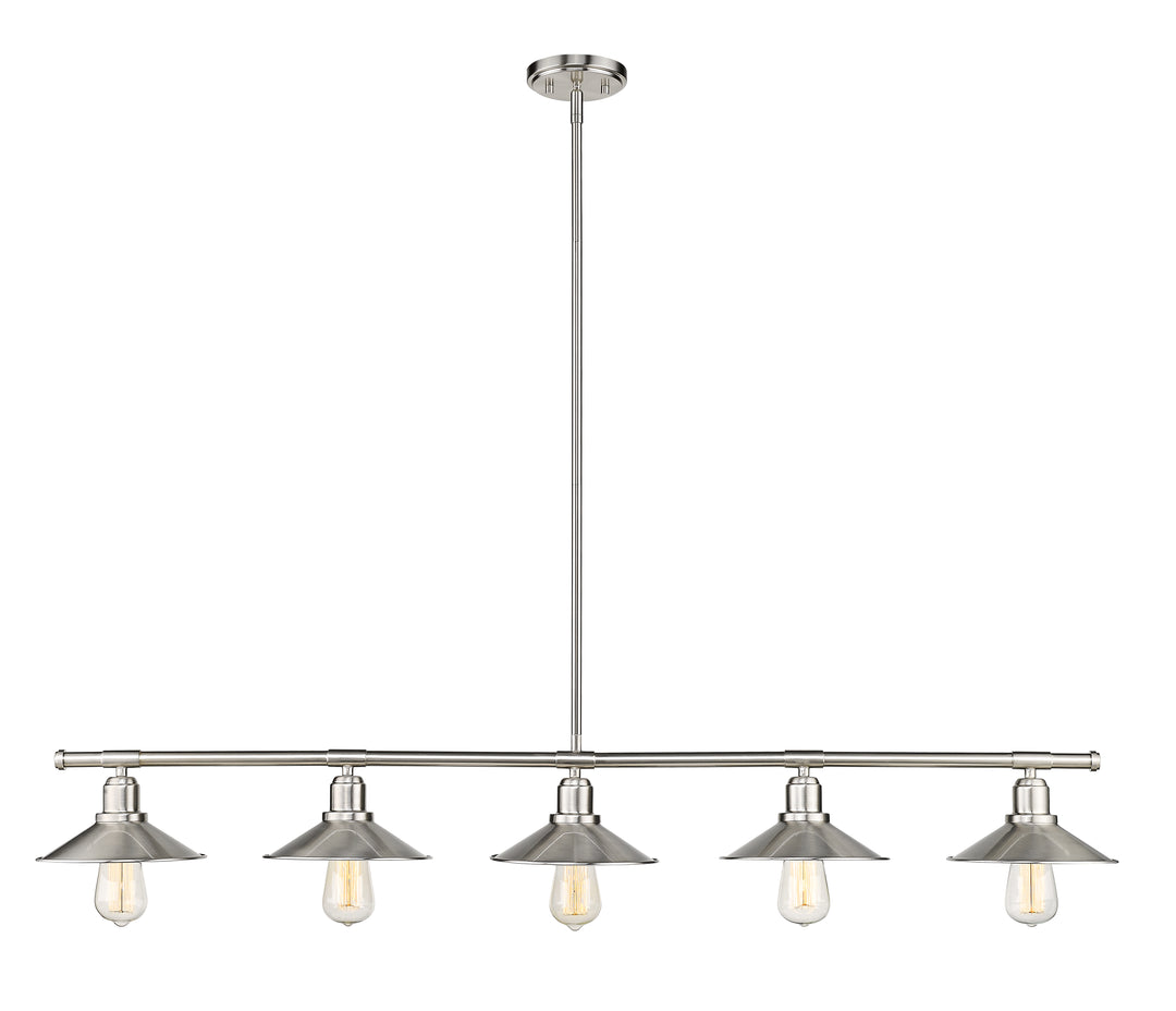 Casa - 5 Light Linear Chandelier