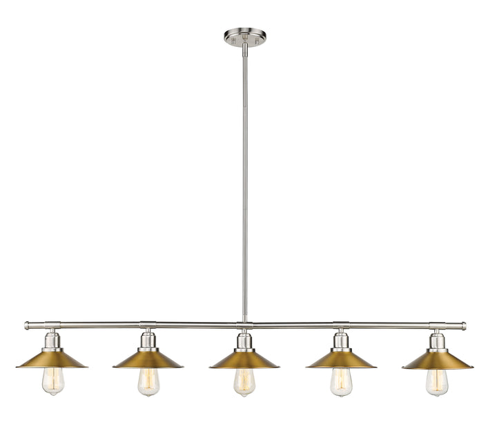 Casa - 5 Light Linear Chandelier