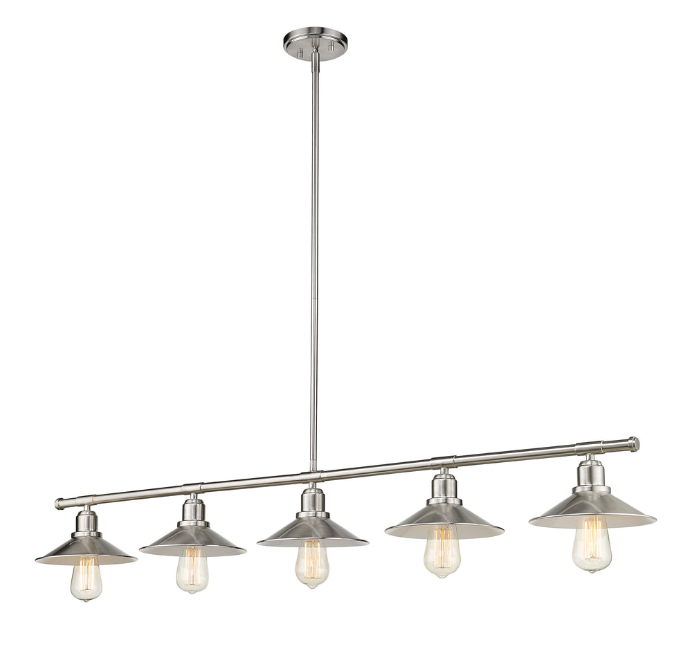 Casa - 5 Light Linear Chandelier