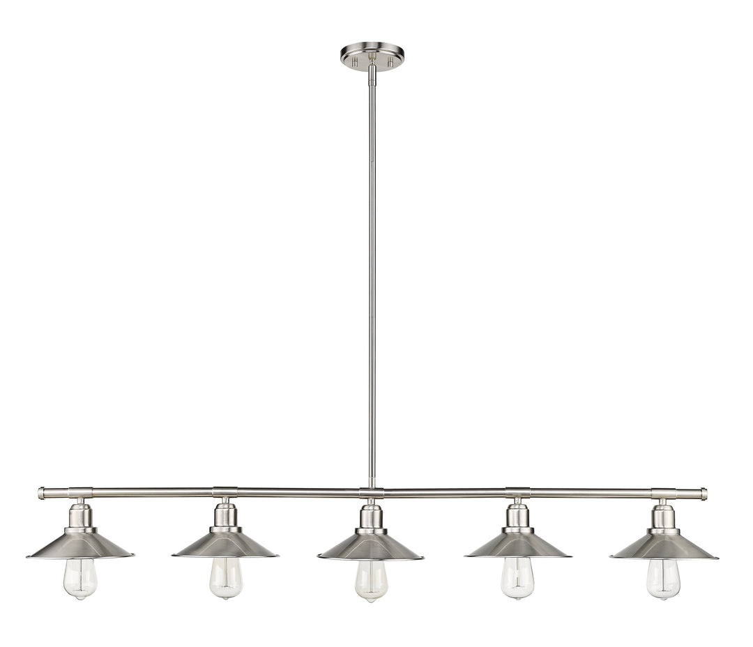 Casa - 5 Light Linear Chandelier