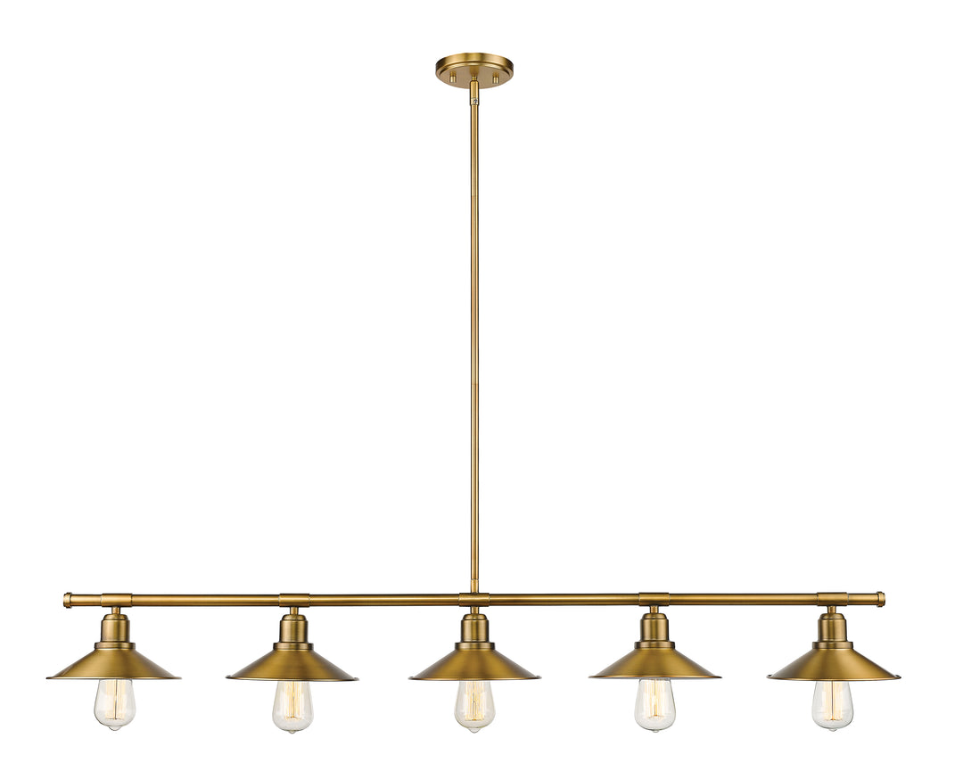 Casa - 5 Light Linear Chandelier
