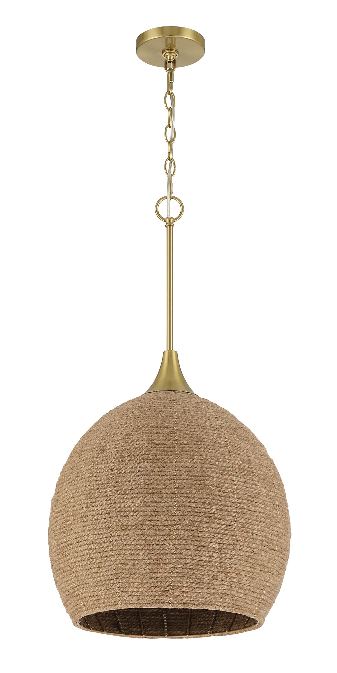 Keira Rope Pendant by Craftmade - view 3