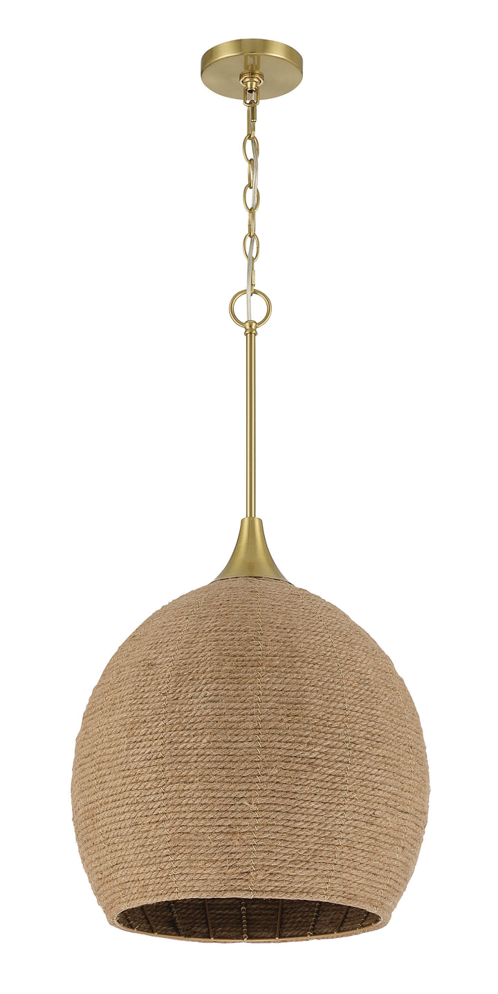 Keira Rope Pendant by Craftmade - view 3