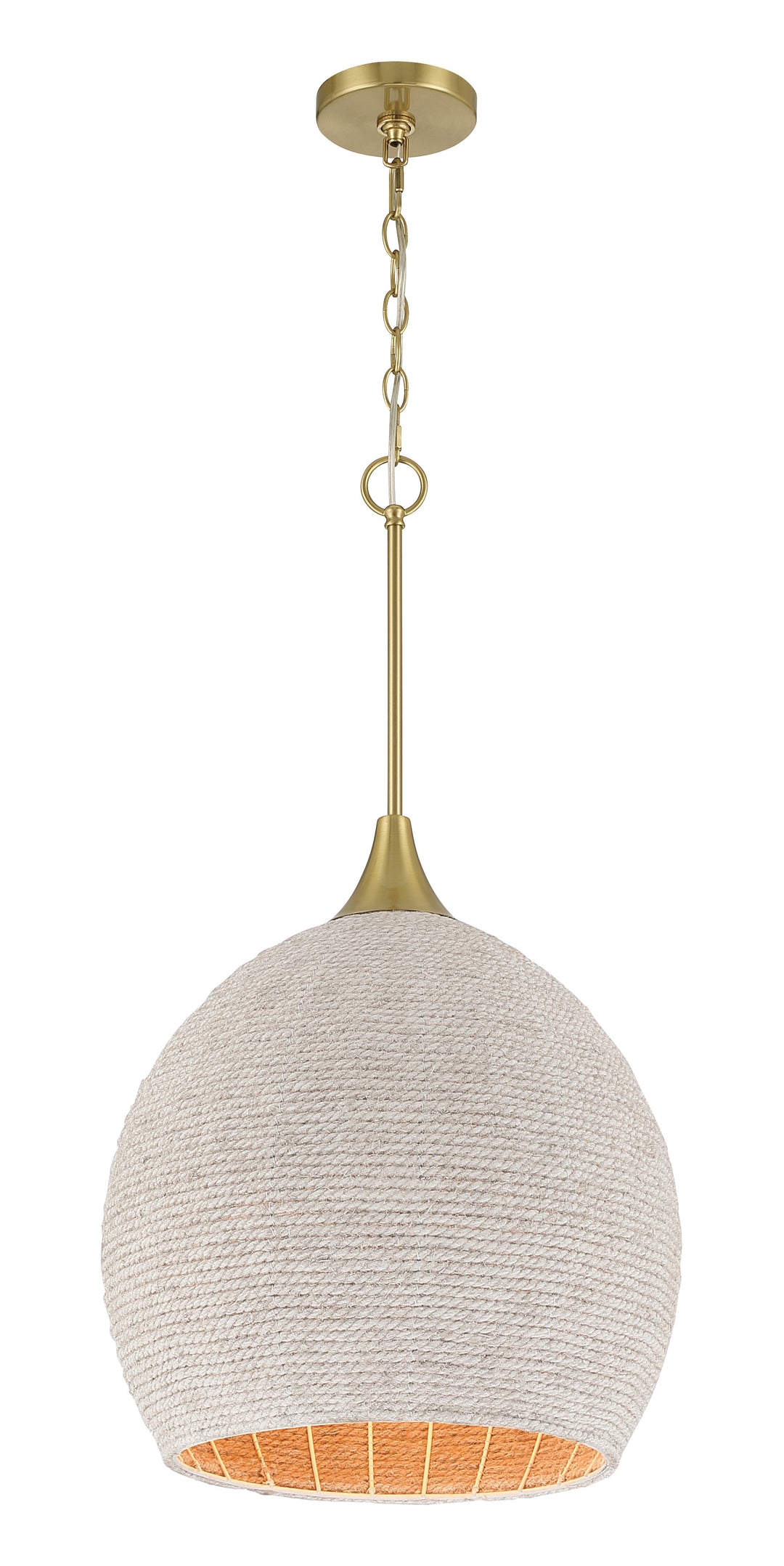 Keira Rope Pendant by Craftmade - view 8