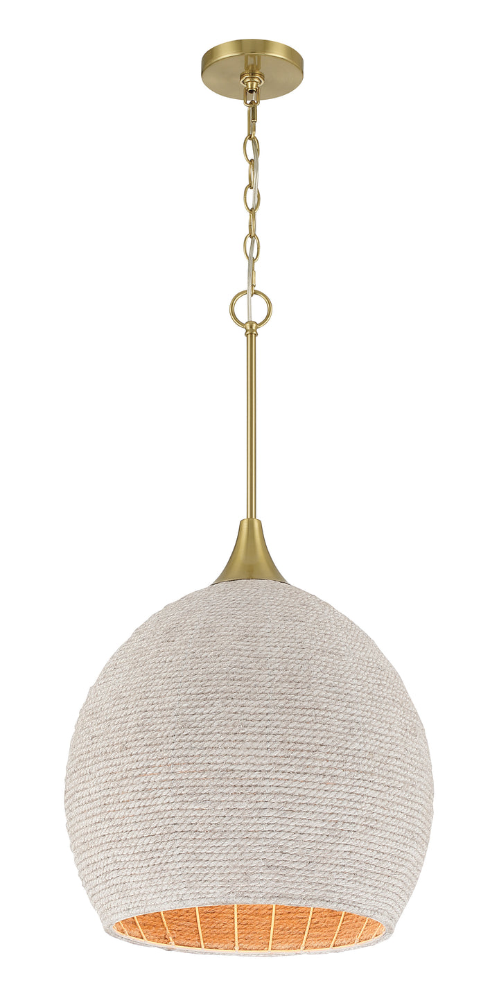 Keira Rope Pendant by Craftmade - view 8