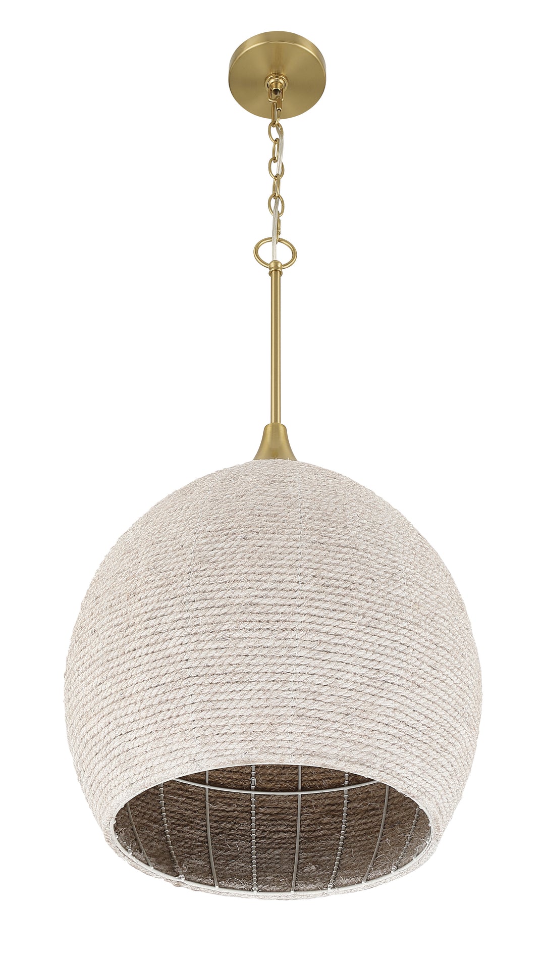 Keira Rope Pendant by Craftmade - view 10