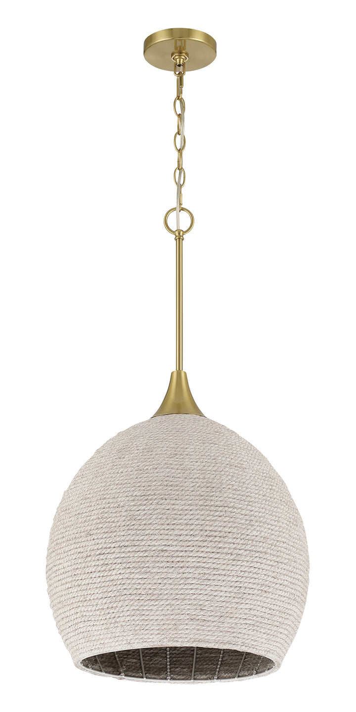 Keira Rope Pendant by Craftmade - view 9