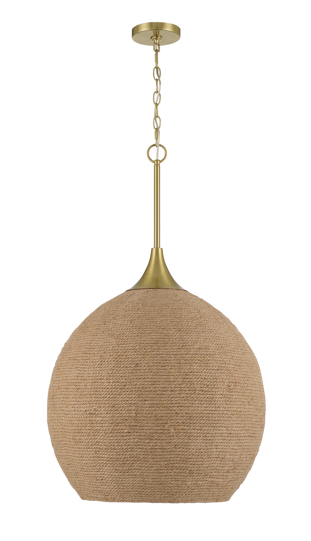 Keira Rope Pendant by Craftmade - view 15