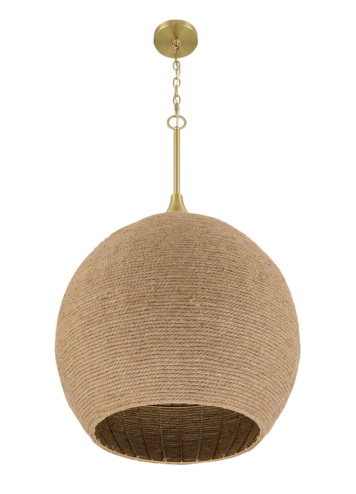 Keira Rope Pendant by Craftmade - view 16