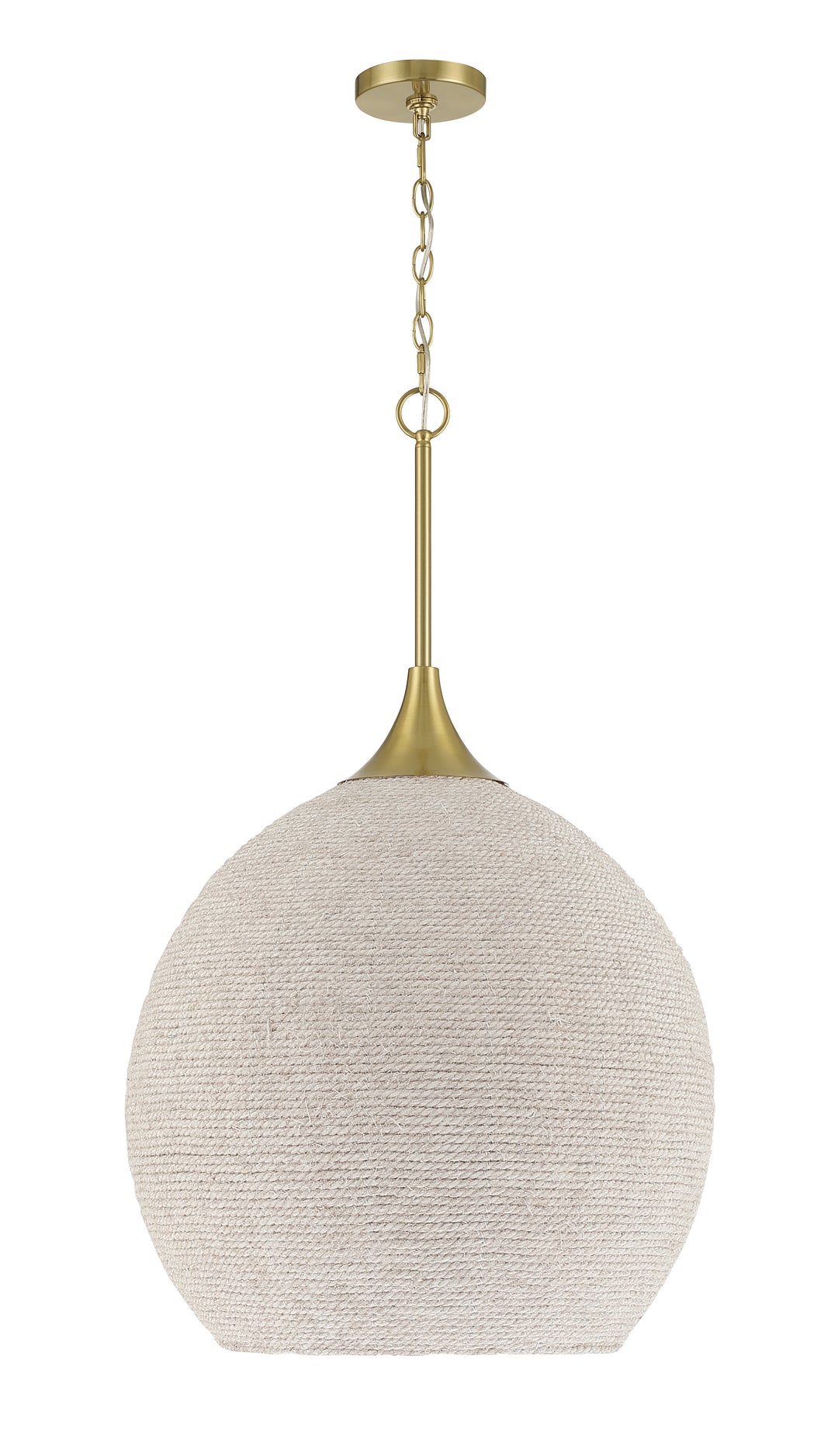 Keira Rope Pendant by Craftmade - view 22