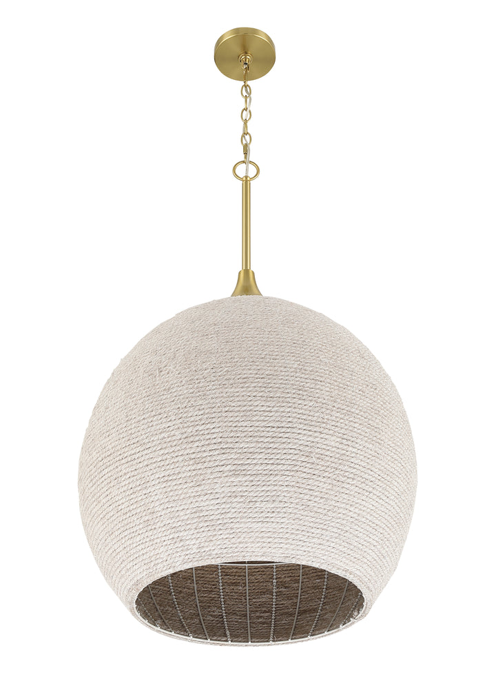 Keira Rope Pendant by Craftmade - view 23