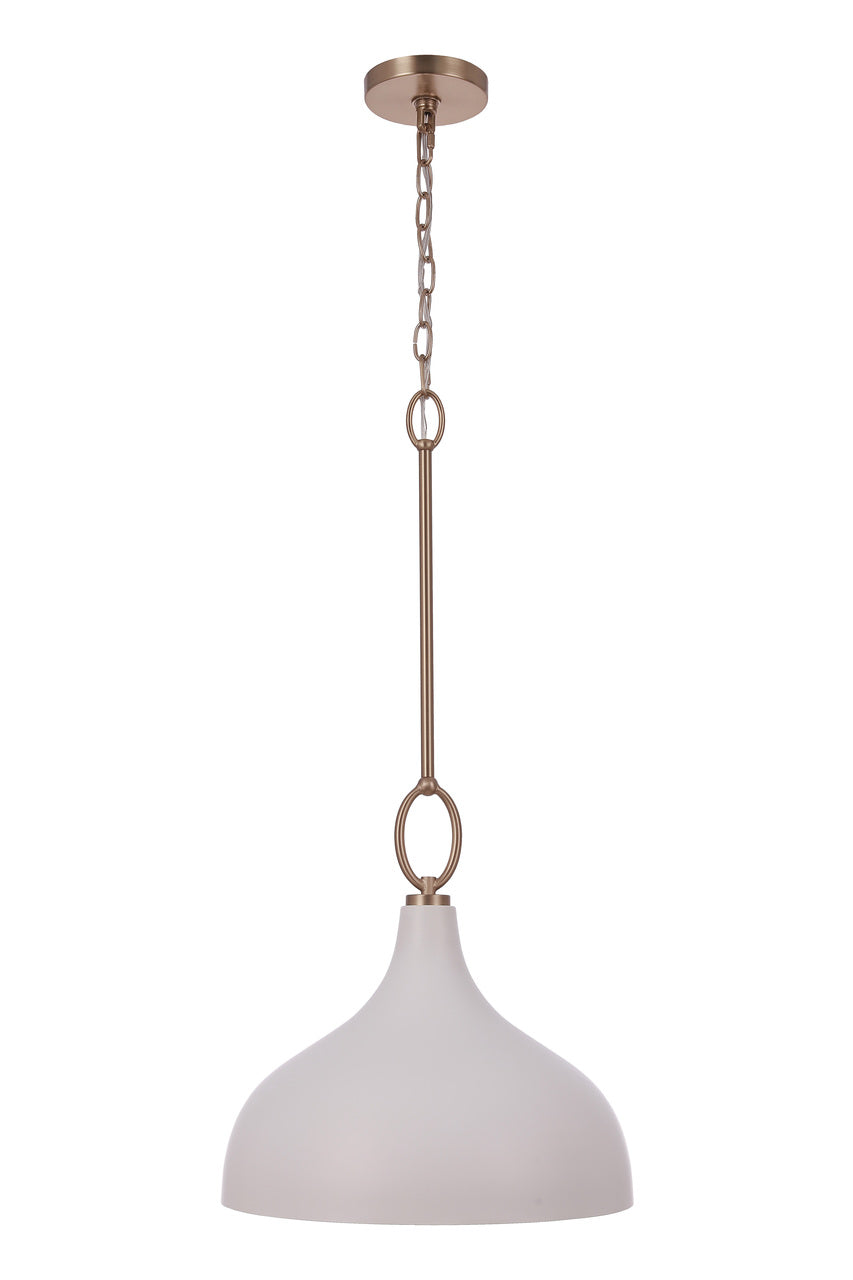 Kellie Pendant, 1-Light 14", by Craftmade