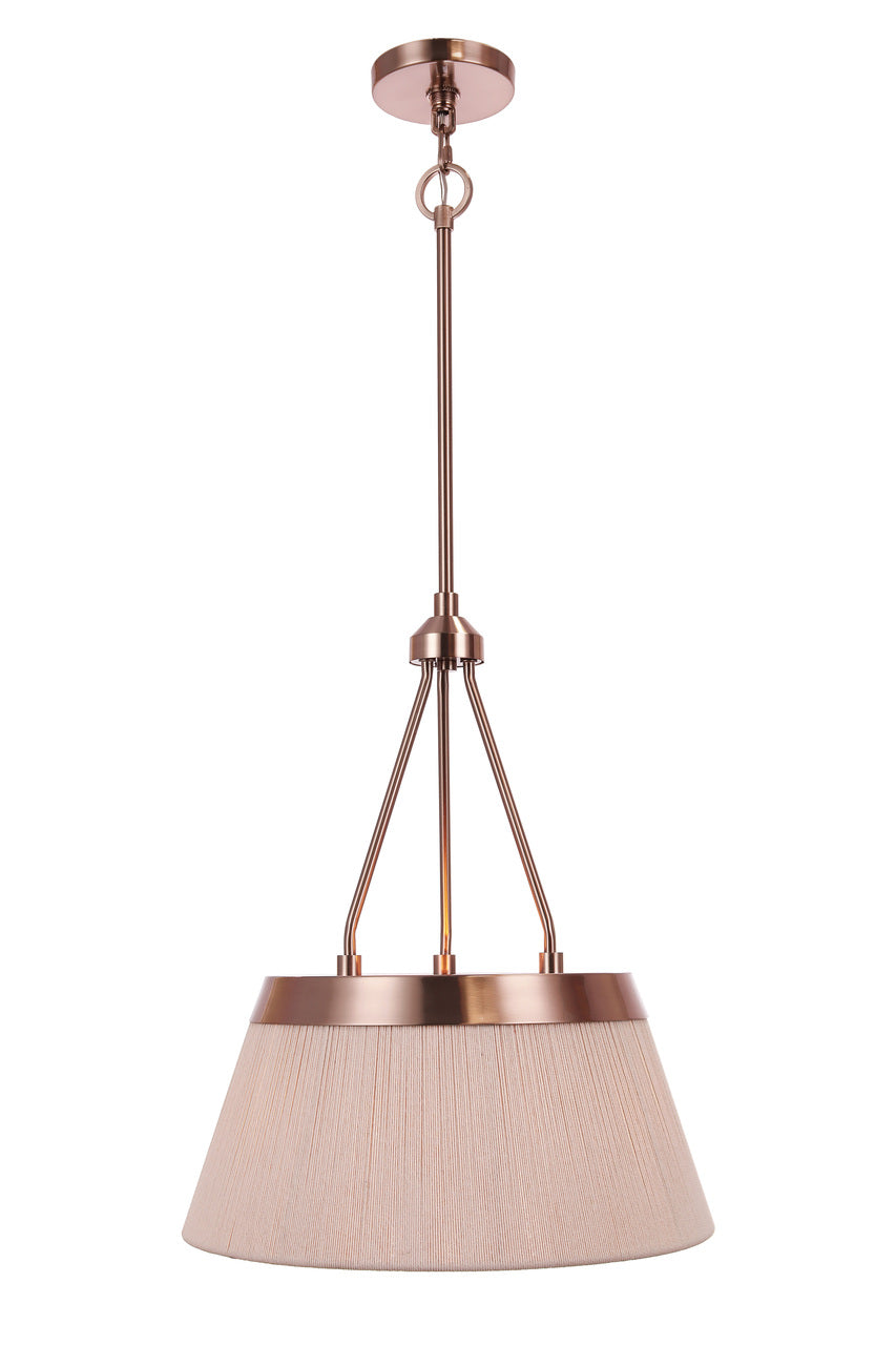 Yates Pendant in Premium Bronze by Craftmade
