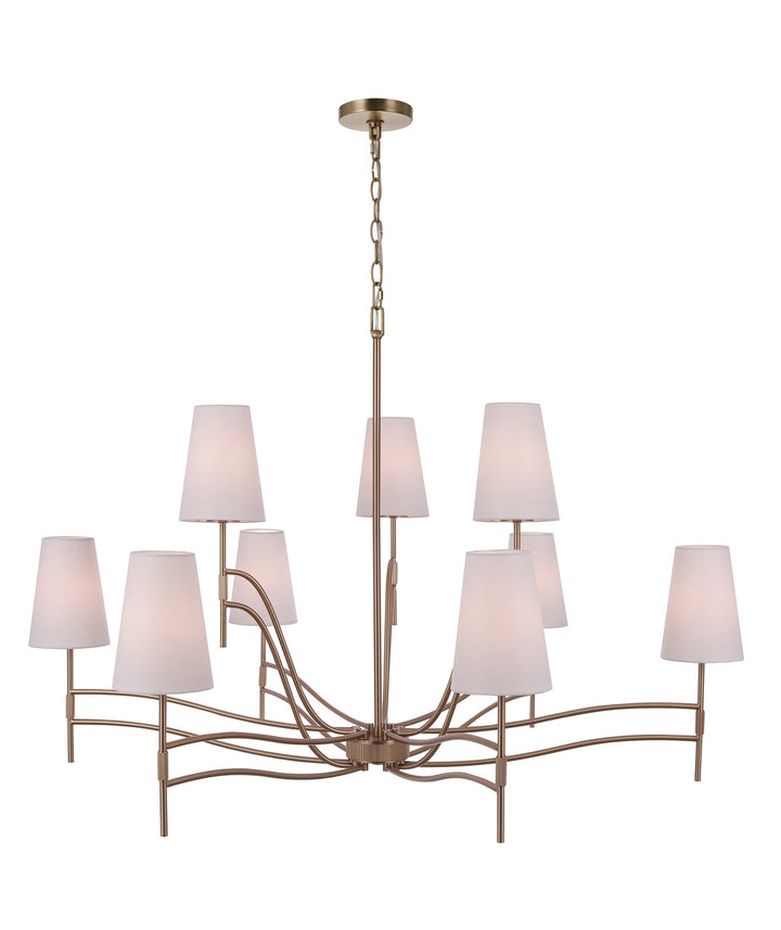 Astor Chandelier in Satin Bronze by Craftmade