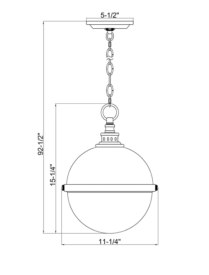 Peyton - 2 Light Pendant