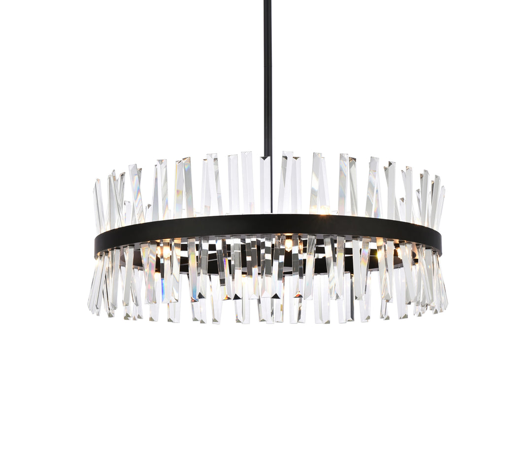 Serephina Crystal Chandelier by Elegant - view 21