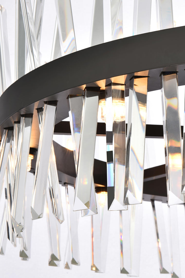 Serephina Crystal Chandelier by Elegant - view 22