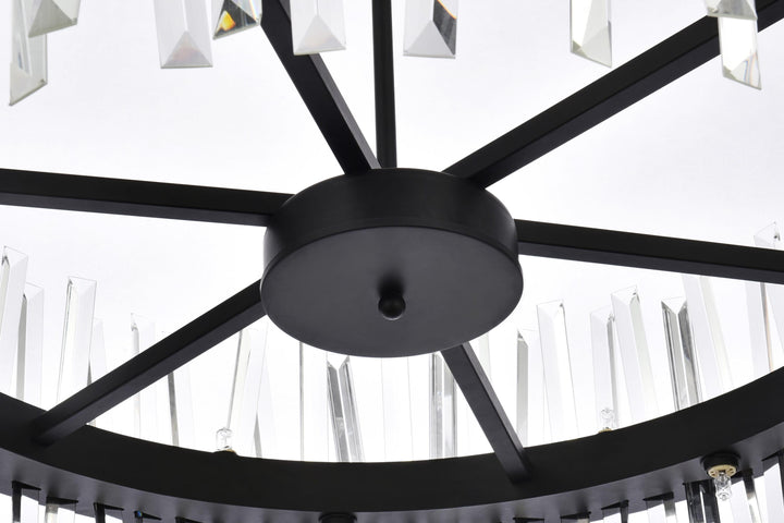 Serephina Crystal Chandelier by Elegant - view 23