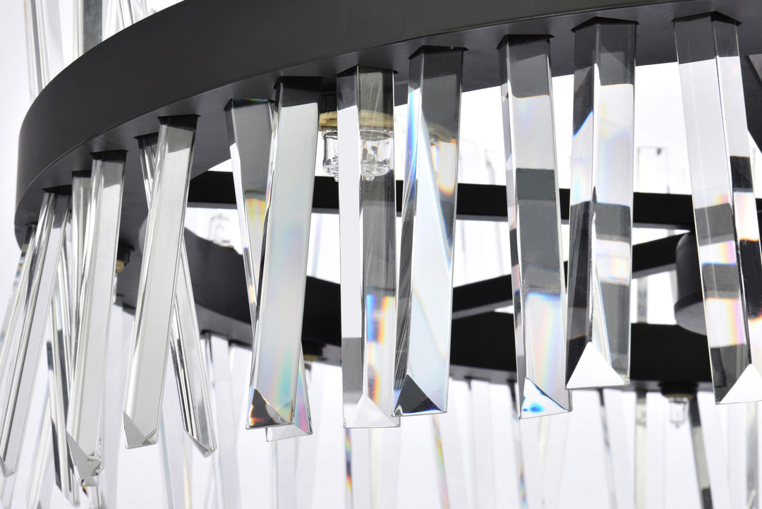 Serephina Crystal Chandelier by Elegant - view 24
