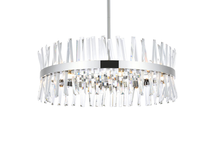 Serephina Crystal Chandelier by Elegant - view 27