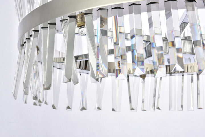 Serephina Crystal Chandelier by Elegant - view 30