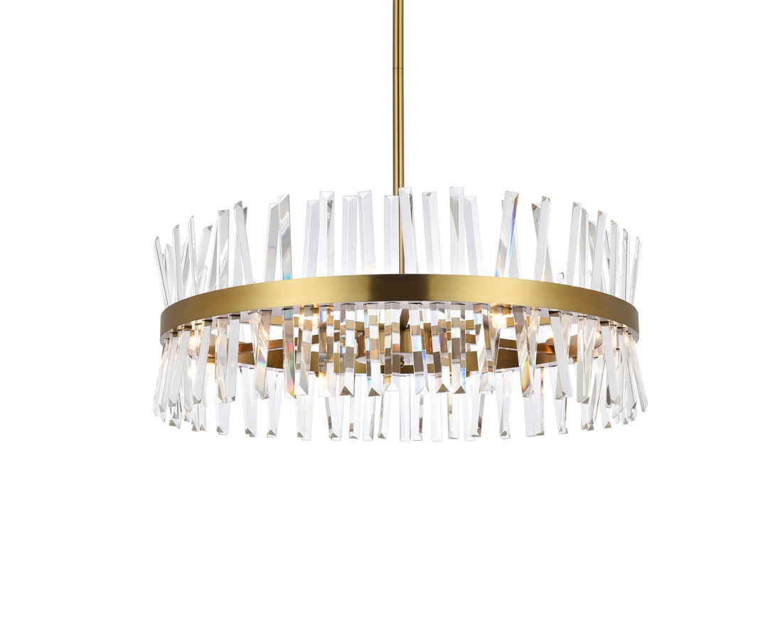Serephina Crystal Chandelier by Elegant - view 33