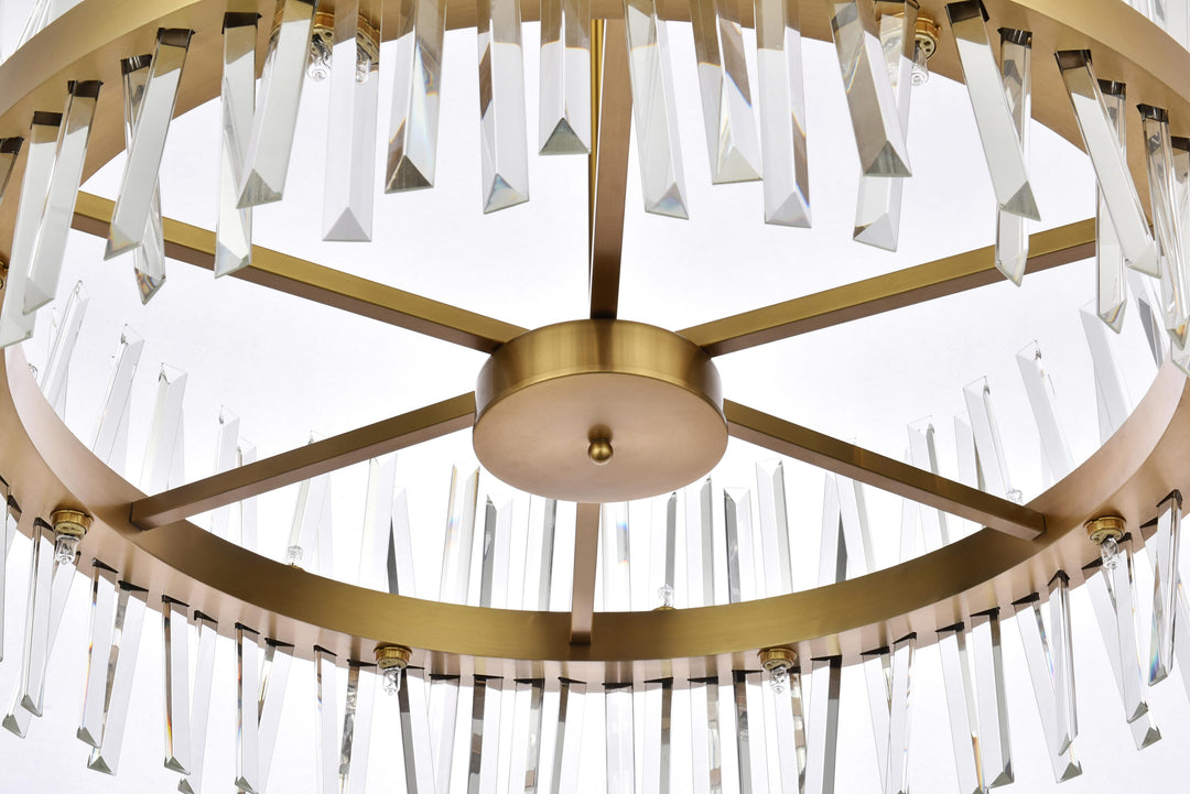 Serephina Crystal Chandelier by Elegant - view 35