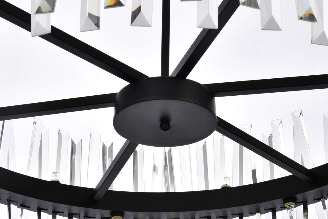 Serephina Crystal Chandelier by Elegant - view 41