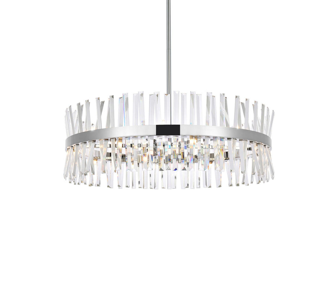 Serephina Crystal Chandelier by Elegant - view 57