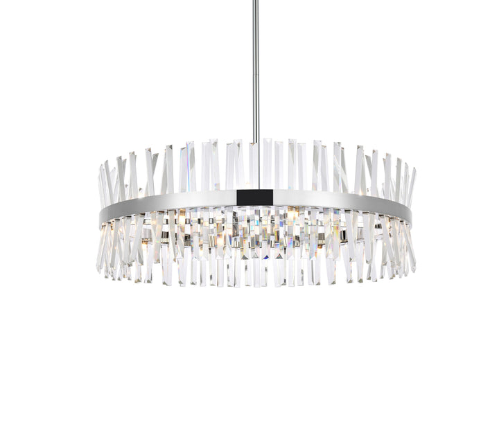Serephina Crystal Chandelier by Elegant - view 57