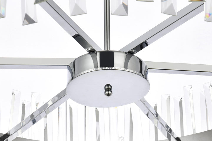Serephina Crystal Chandelier by Elegant - view 59