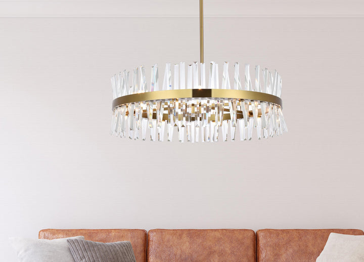 Serephina Crystal Chandelier by Elegant - view 74