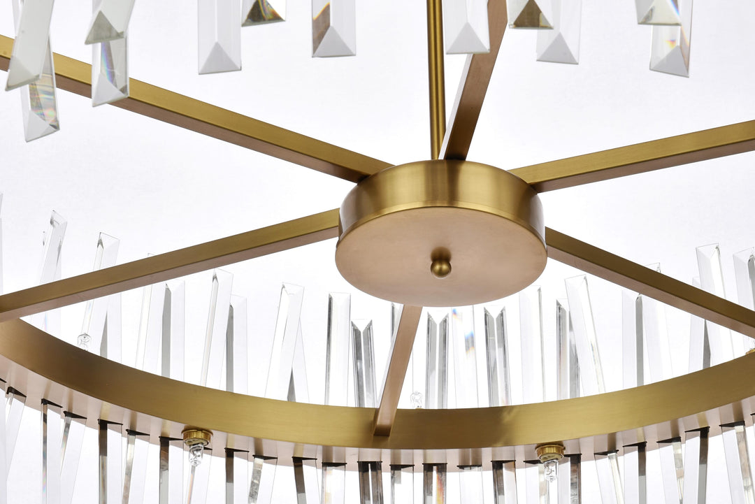 Serephina Crystal Chandelier by Elegant - view 77