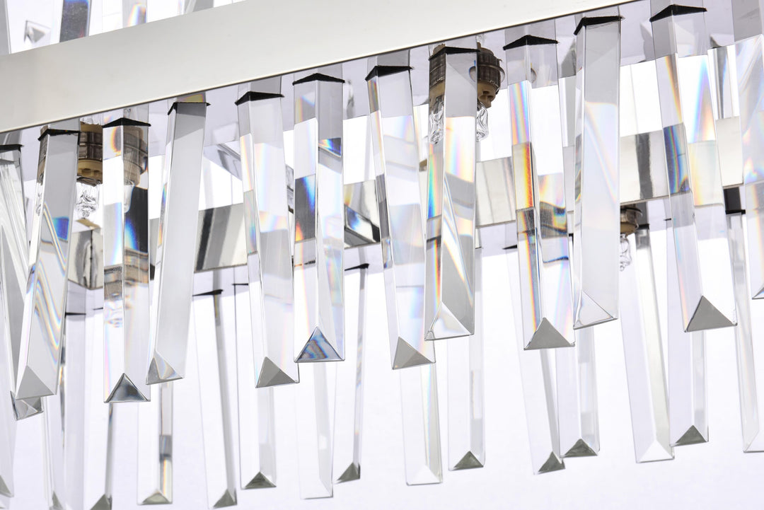 Serephina Crystal Chandelier by Elegant - view 10
