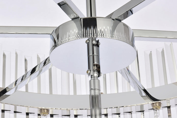 Serephina Crystal Chandelier by Elegant - view 71