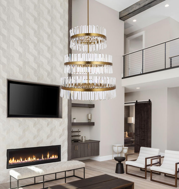 Serephina Crystal Chandelier by Elegant - view 86